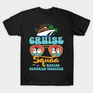 Cruise Squad 2024 Family Vacation Matching Group Summer T-Shirt